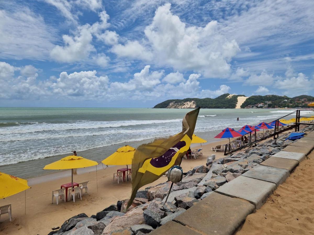 Na Praia - Araca 407 Luxo - Lateral Vista Mar Natal Eksteriør billede