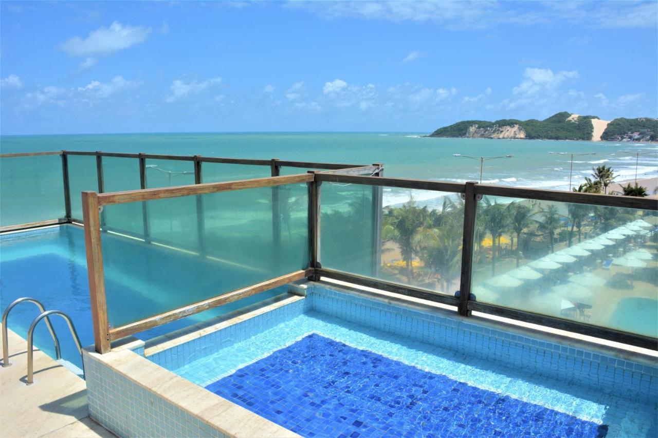 Na Praia - Araca 407 Luxo - Lateral Vista Mar Natal Eksteriør billede
